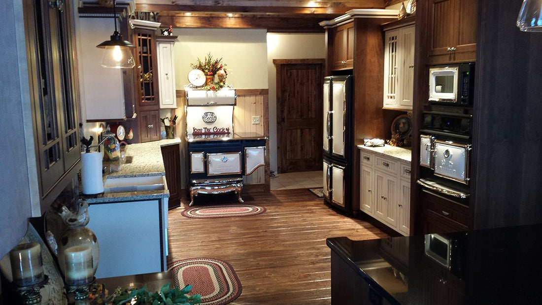 A Charming Farmhouse Kitchen Steps Back in Time