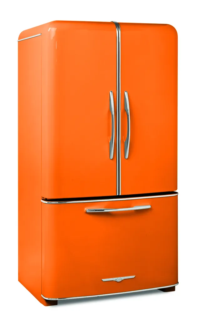 1958-59 Orange refrigerator